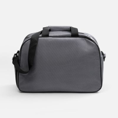 Спортивная сумка Atlantes, светло-серая с черным-1