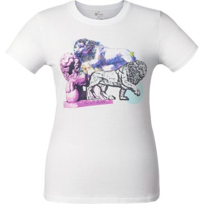 Футболка LionMe, женская, белая-1