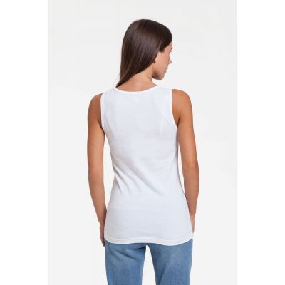 Майка женская Vibrance, белая-2