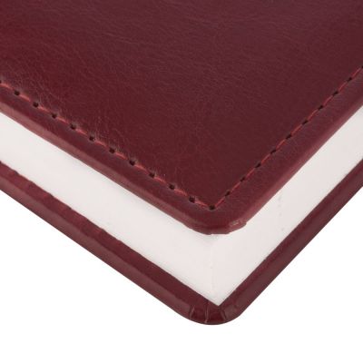 Ежедневник Nebraska, недатированный, бордовый-2