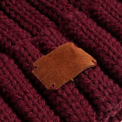 Шапка Fargo, бордовая-3