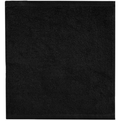 Полотенце махровое «Юнона», малое, черное-0