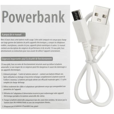 Универсальный магнитный аккумулятор Feel Motion, 5000 мАч, черный-11