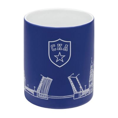 Кружка «СКА. В сердце города», синяя-2