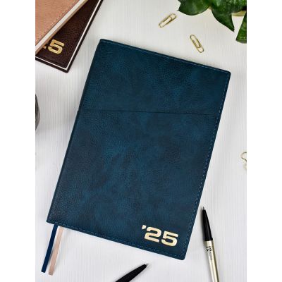 Ежедневник Ronda, датированный, сине-зеленый-3