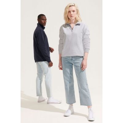 Толстовка унисекс Conrad, темно-синяя-5