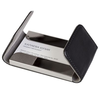 Футляр для визиток Discovery, черный-1