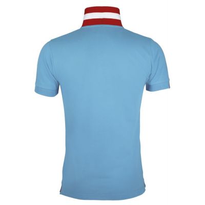 Рубашка поло мужская Patriot 200, голубая-1