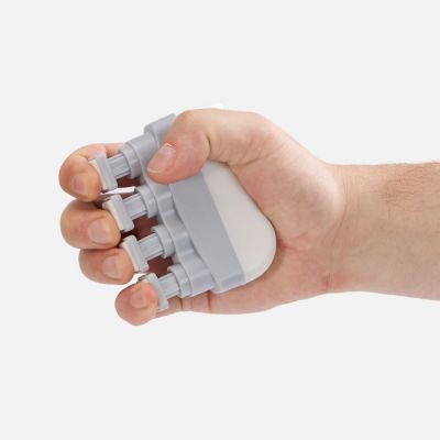 Эспандер кистевой FingerTap, серый с белым-5