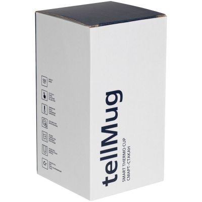 Смарт-стакан tellMug с заменяемой батареей, белый-7