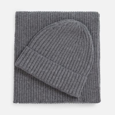 Шарф Laconi, темно-серый меланж-3