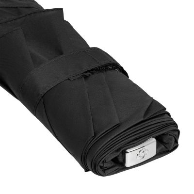 Зонт складной Rain Pro Mini Flat, черный-6