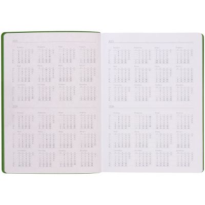 Ежедневник Flexpen Shall, недатированный, ver. 1, зеленый-7