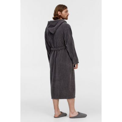 Халат флисовый Magic Mantle, темно-серый-5