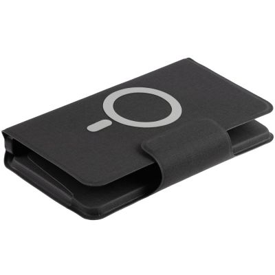 Дорожный органайзер с аккумулятором Oiro, черный-4