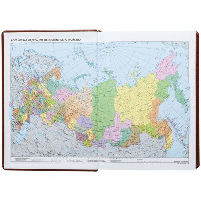 Ежедневник New Nebraska, датированный, коричневый-7