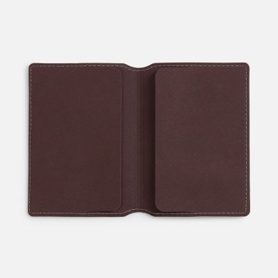 Обложка для паспорта Detalli, коричневая-3