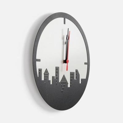 Часы «Города», черные-1