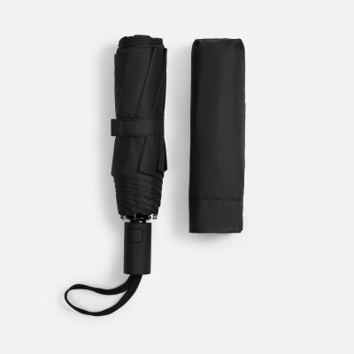 Зонт складной Cloudex, черный-3