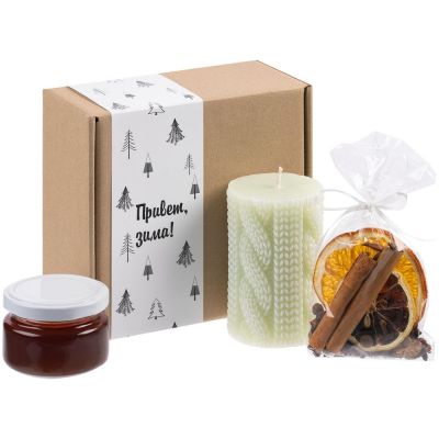 Набор «Уютный вечер», зеленый-0