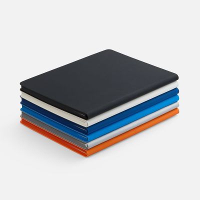 Блокнот Flex Shall ver.2, серебристый-7