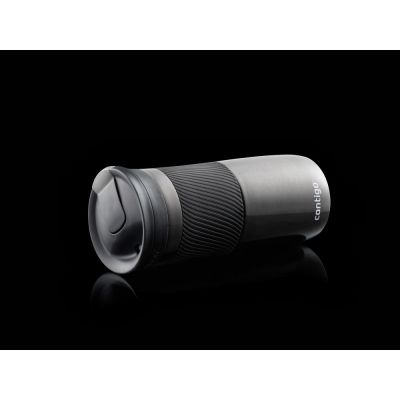 Термостакан Byron, вакуумный, герметичный, серо-стальной-3