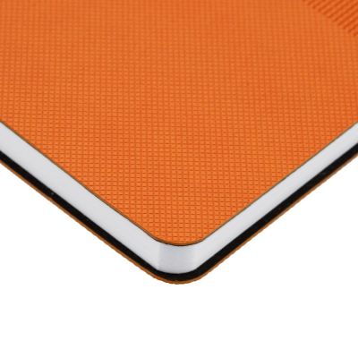 Ежедневник Knit, недатированный, оранжевый-4