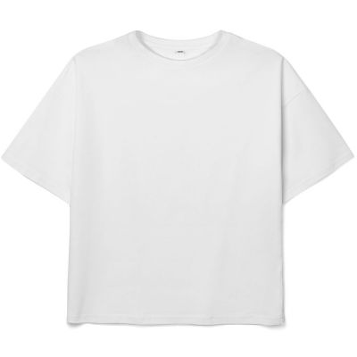 Футболка детская оверсайз Teezer, белая-0