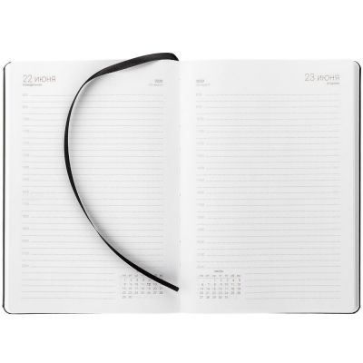 Ежедневник Basis, датированный, черный-2