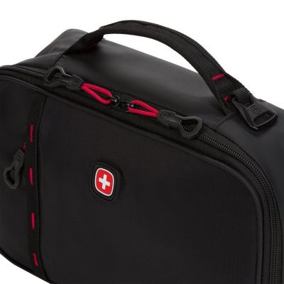 Горизонтальная термосумка для ланча Swissgear, черная-3