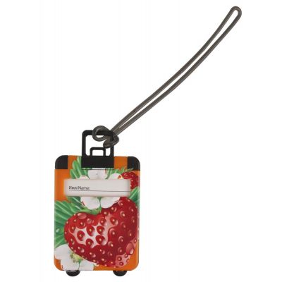 Бирка для багажа Trolley, оранжевая-3