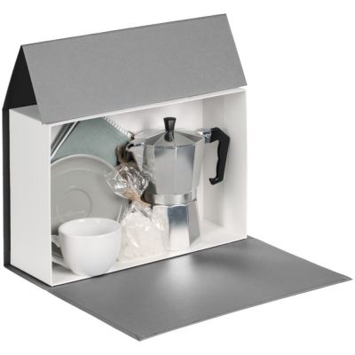 Коробка Case Duo, белая с серым-3