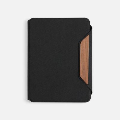Папка с блокнотом Firmans Mini, черная-0