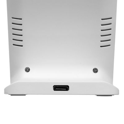 Беспроводное зарядное устройство с быстрой зарядкой Overtop, белое-6