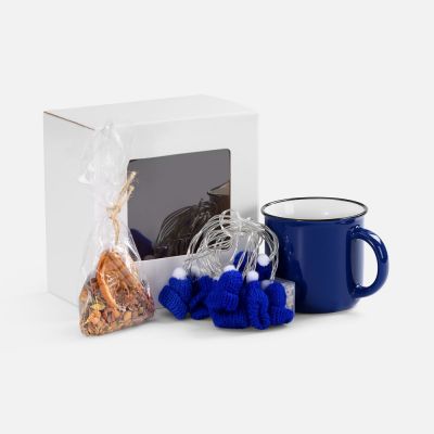 Набор Warm Holly, синий-0