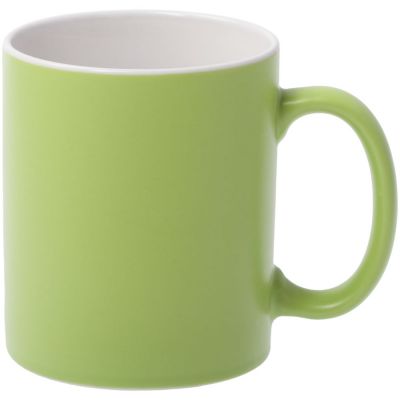 Кружка Promo матовая, зеленое яблоко-0
