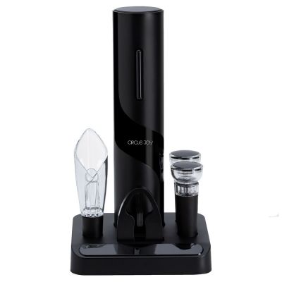Винный набор Circle Joy Electric Wine Bottle Opener, черный-0