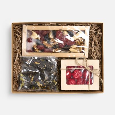 Набор Quality Time, грильяж с клюквой-1