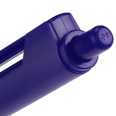 Ручка шариковая Hint, синяя-3