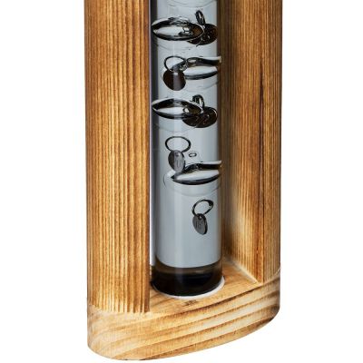 Термометр «Галилей» в деревянном корпусе, серый-5