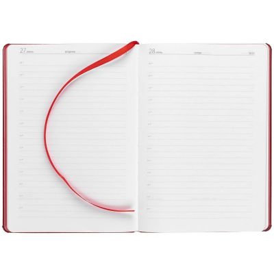 Ежедневник Must Metal, датированный, красный-5