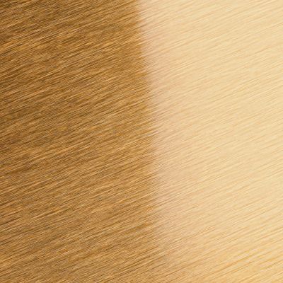 Плакетка Plaque XL, венге с золотистой пластиной-3