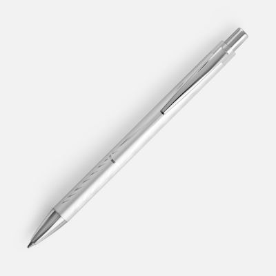 Ручка шариковая SparkLine, серебристая-1