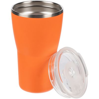 Термостакан Sapporo без логотипа, оранжевый-3