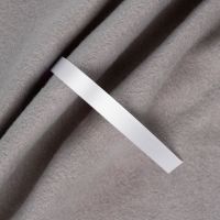 Лента сатиновая Satin 10 М, белая, 60 см