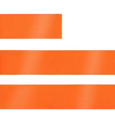 Лента сатиновая Satin 20 XL, оранжевая, 190 см-1