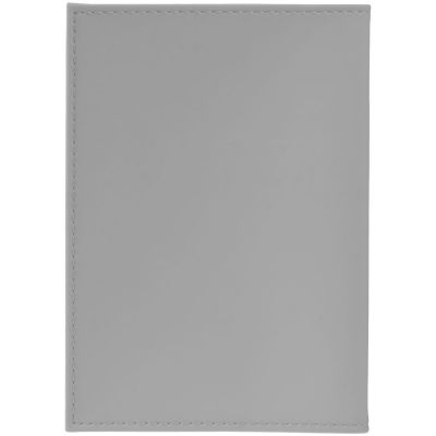 Обложка для паспорта Shall, серая-1