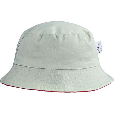 Панама Unit Summer двусторонняя, красная с серым-2