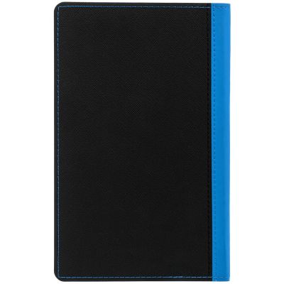 Ежедневник Nice Twice, недатированный, черный с голубым-3