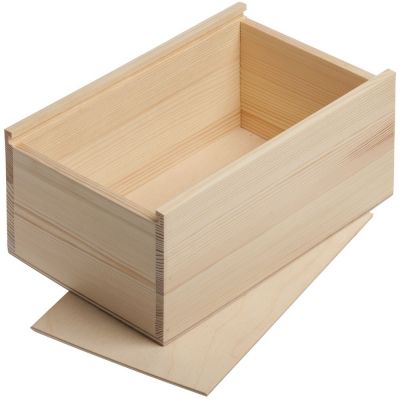 Деревянный ящик Locker, малый, неокрашенный-1